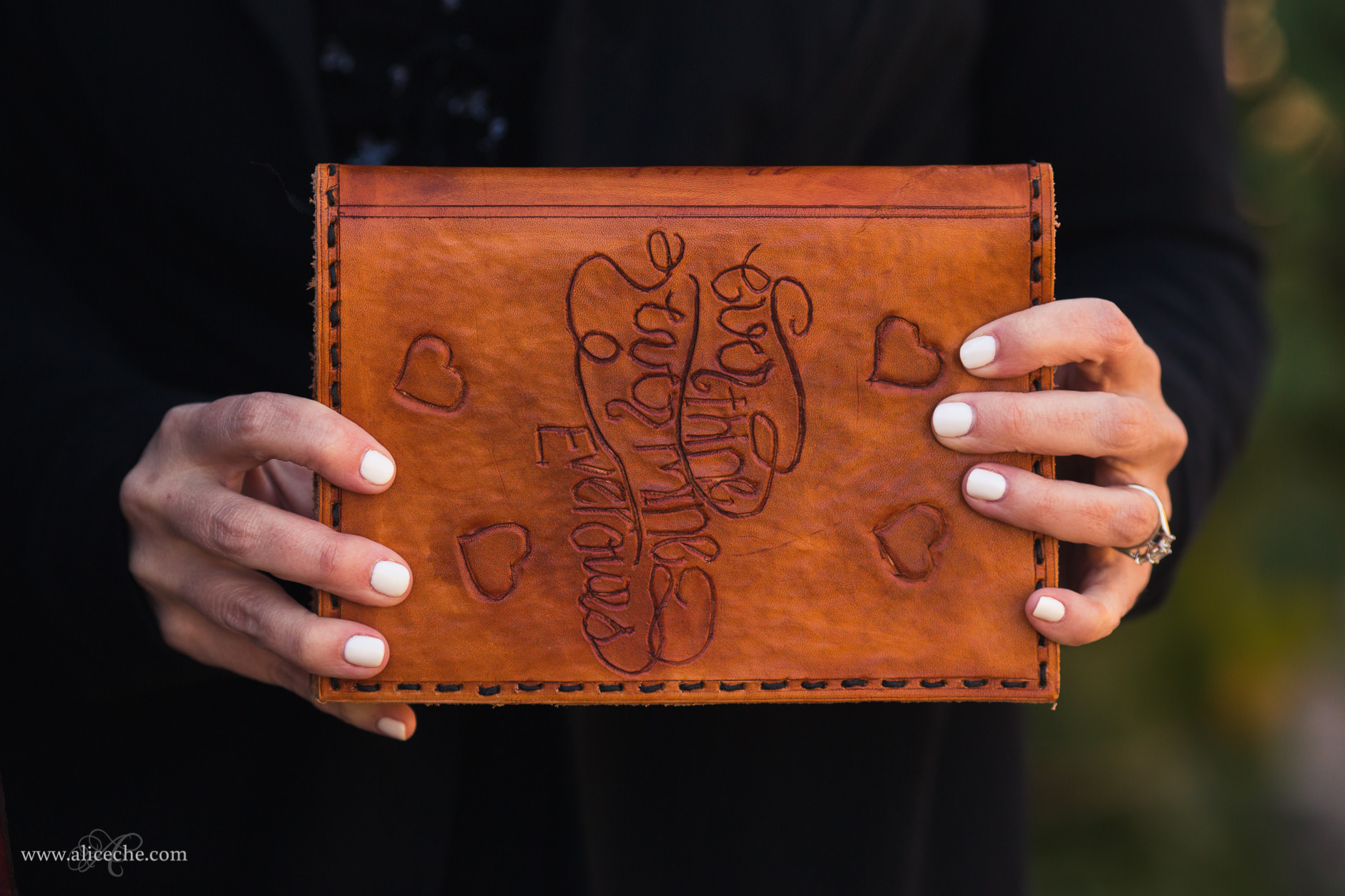 sutro-baths-proposal-hand-carved-leather-journal-alice-che-photography