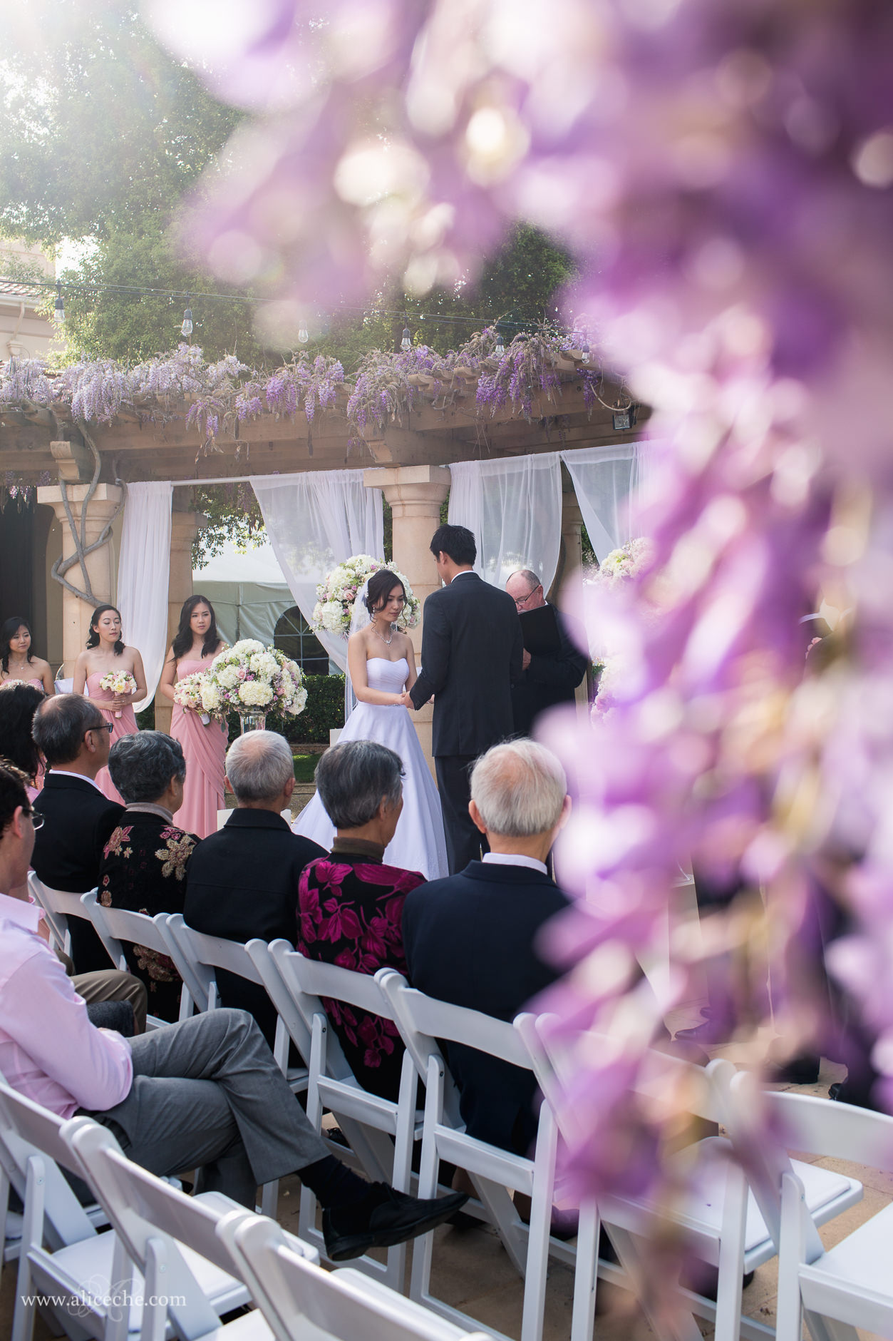 beautiful pleasanton wedding ruby hill golf course ceremony under the wisteria-3