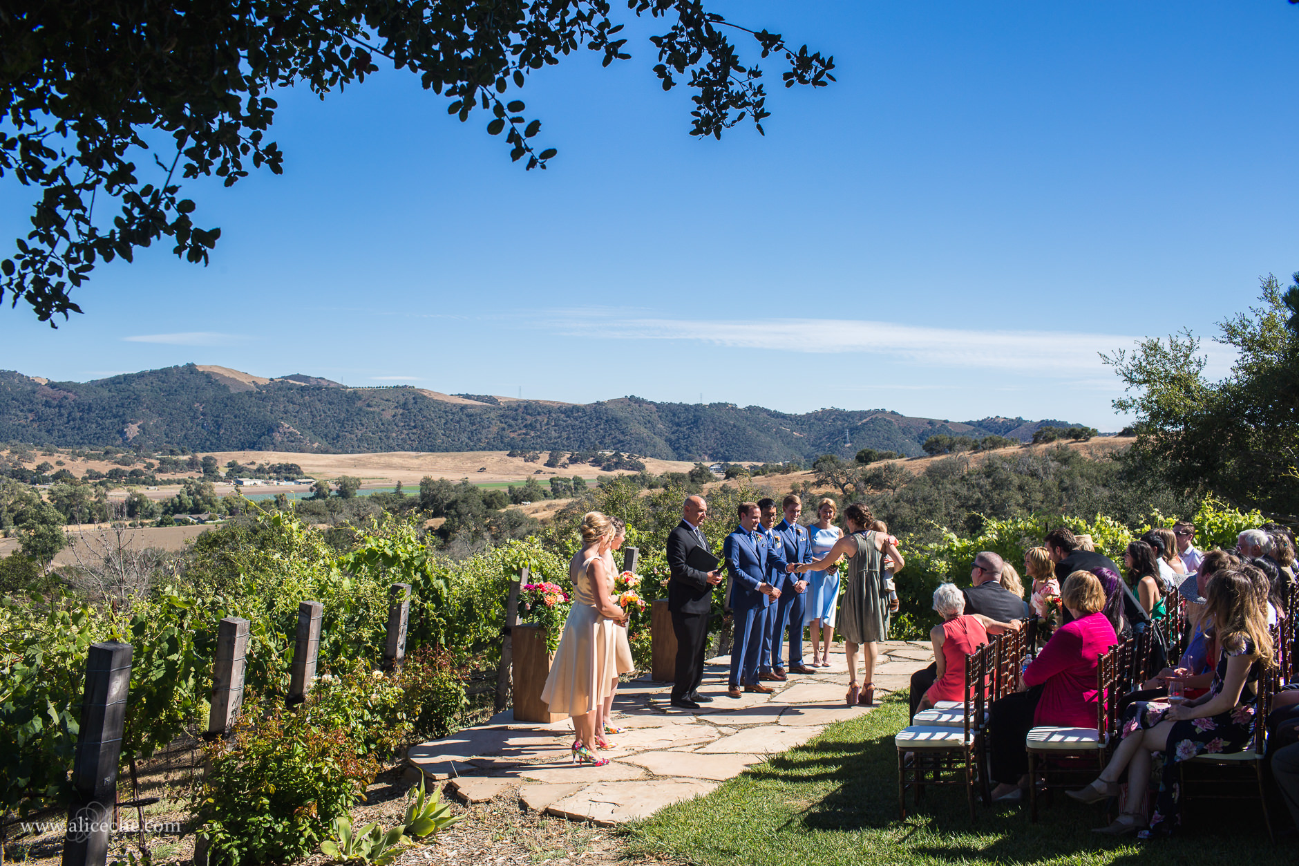 Casitas Estate Wedding Photos Ceremony