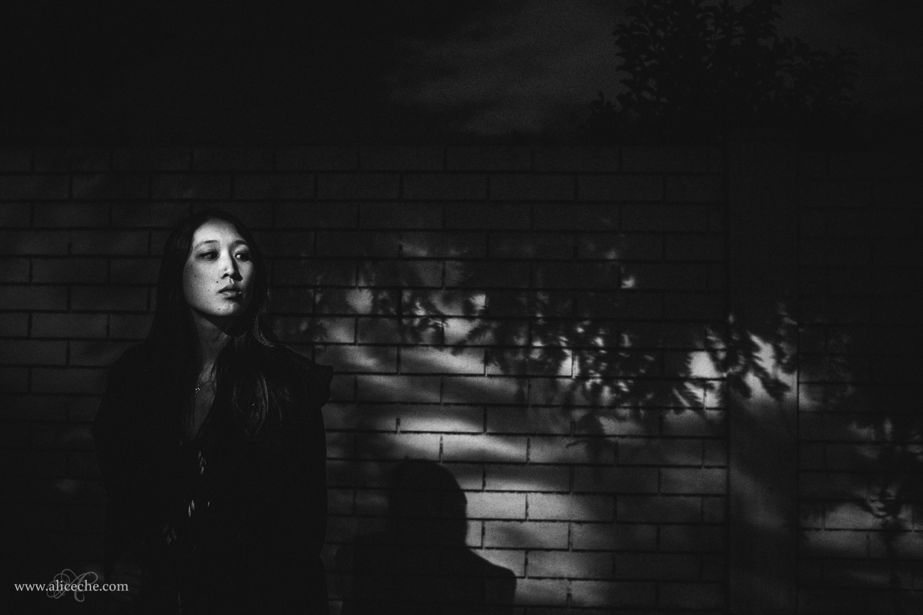 alice-che-photography-shadows-bold-with-light-black-and-white-street-light-self-portrait