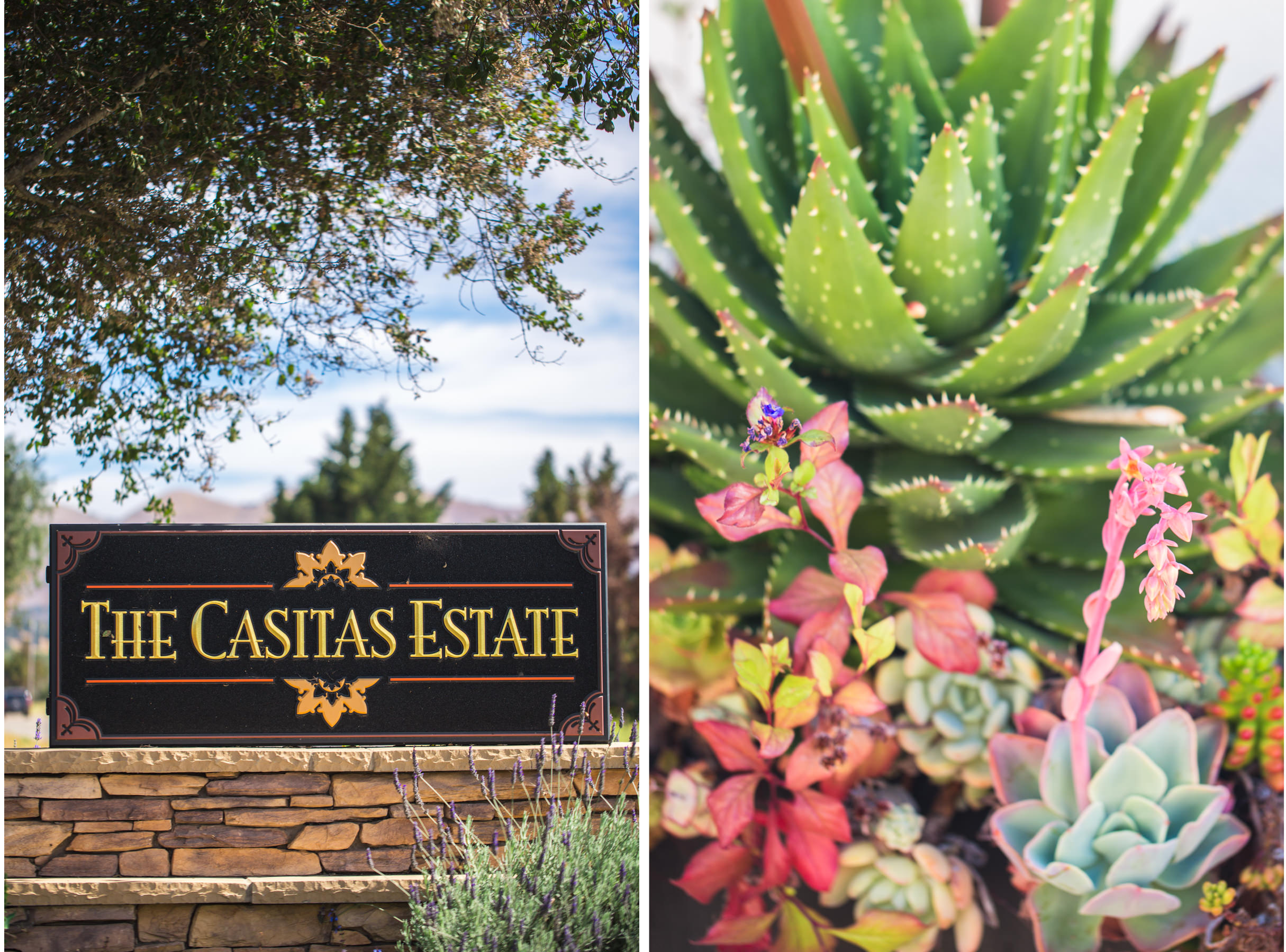The Casitas Estate San Luis Obispo Wedding Venue Sign