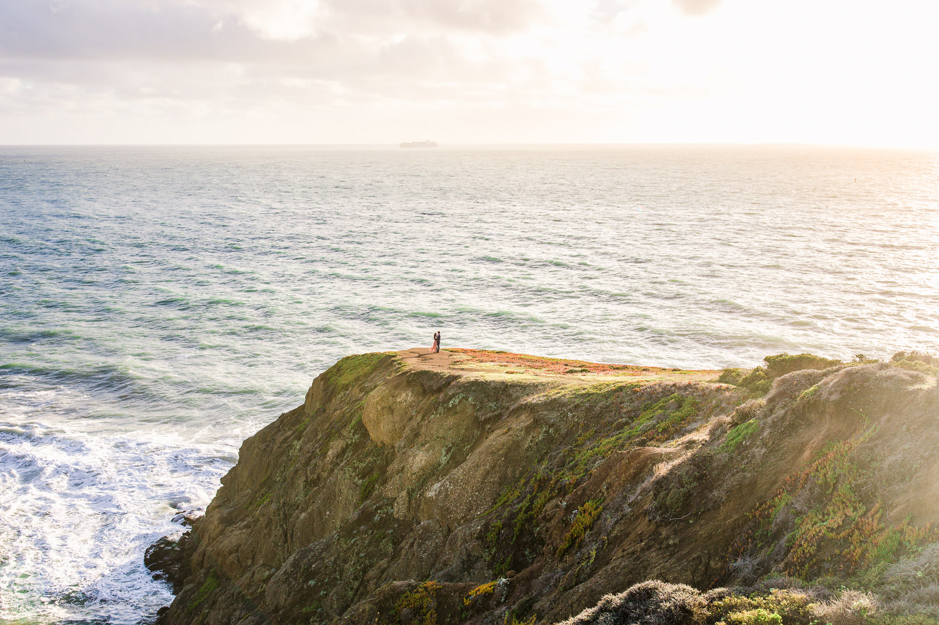 2018 engagement session at Marin Headlands
