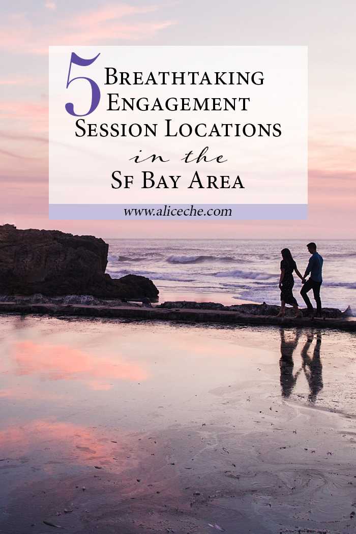 5 breathtaking engagement session locations in the SF Bay Area - Couple walking at Sutro Baths
