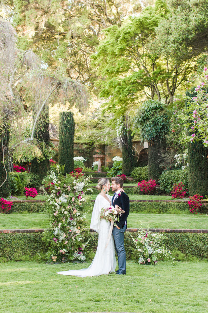 Filoli Garden Wedding Inspiration | Colorful Enchanted California Garden